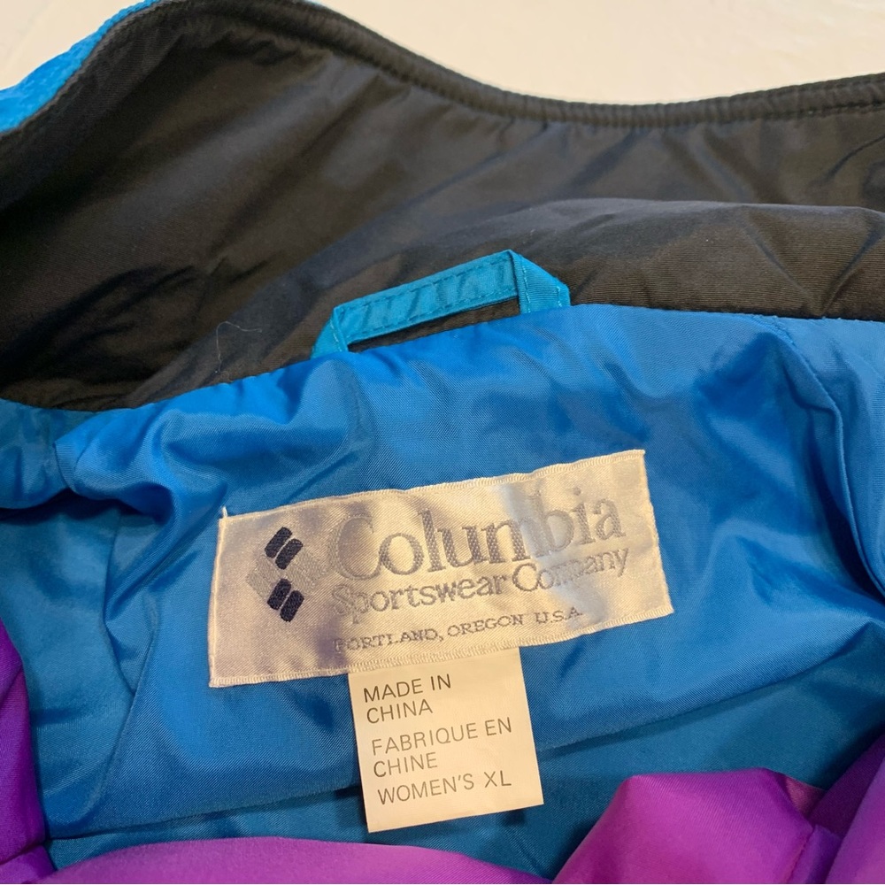Vintage Columbia Powder Keg Interchange Jacket W/ Reversible Liner Women’s XL - Picture 10 of 12